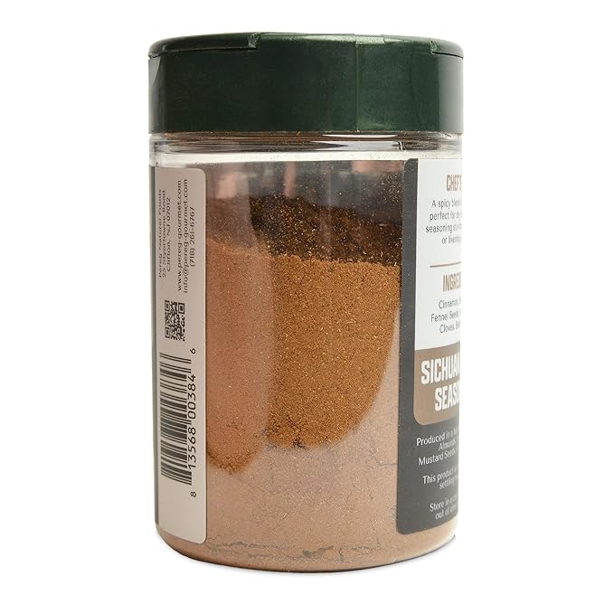 Pereg Mixed Spices - Five Spice Chinese Seasoning | Gourmet Asian Style Seasoning of Cinnamon Star Anise Fennel Peppers Cloves | Non-GMO Verified | Chinese 5 Spice Blend Jar - (3.2 Oz x 6 Pack)
