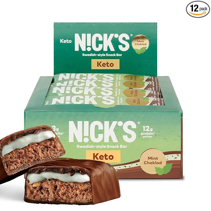 Generic Ni.cks Bar Mint Choklad 1.76 oz (Pack Of 12)