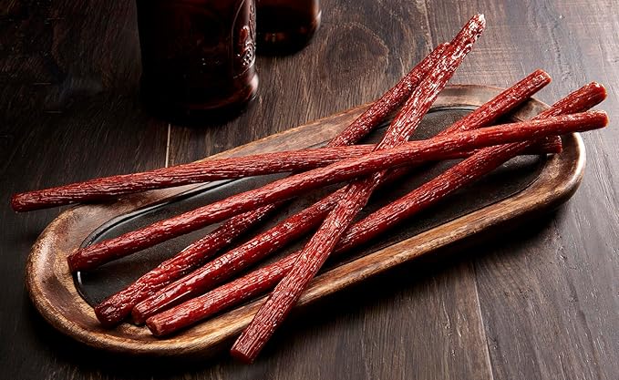 Bull's Original 0.9oz Snack Sticks – 24 Count Box (Made with beef and chicken – no pork)