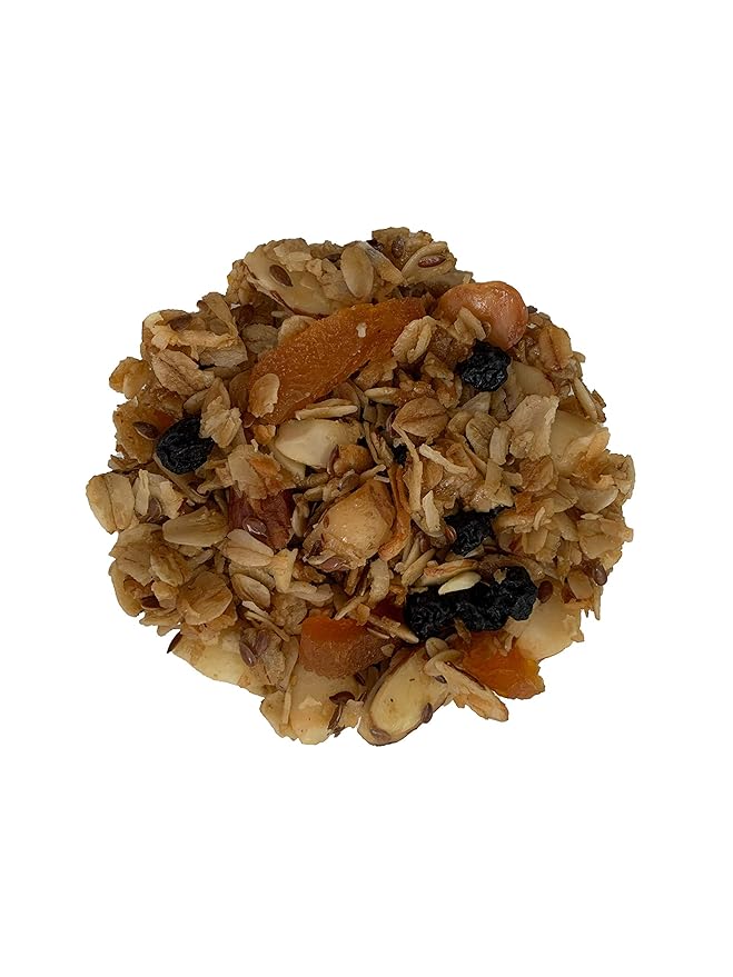 Cravings Daily Granola Variety- 3 Pack- Michigan Cherry &amp Roasted Nuts Apricot Blueberry Coconut &amp Macadamia Nut and Michigan Cherry &amp Sliced Almond