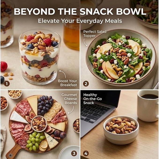 Jaybee’s Unsalted Mixed Nuts | 32 oz | Gourmet Roasted Deluxe Nut Mix with Cashews Almonds Pecans Hazelnuts Brazil Nuts (No Peanuts) | Keto Vegan Friendly Kosher Healthy Snacks