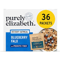 Purely Elizabeth Classic Cinnamon Superfood Oatmeal with Prebiotic Fiber Gluten Free &amp Non-GMO 9.12 Oz (Pack of 6) (6 Pack Blueberry Flax)