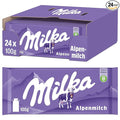 Milka Alpenmilch Chocolate Bar 3.5 Ounce (Pack of 24)