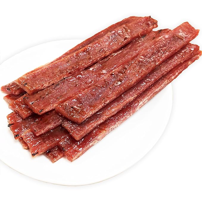 Singapore Street Food Fire-Grilled Beef Jerky (Original Flavor 8oz) *Fresh Grilled to Order *Shipped the Same Day *L.A. Times Handmade Gift Winner