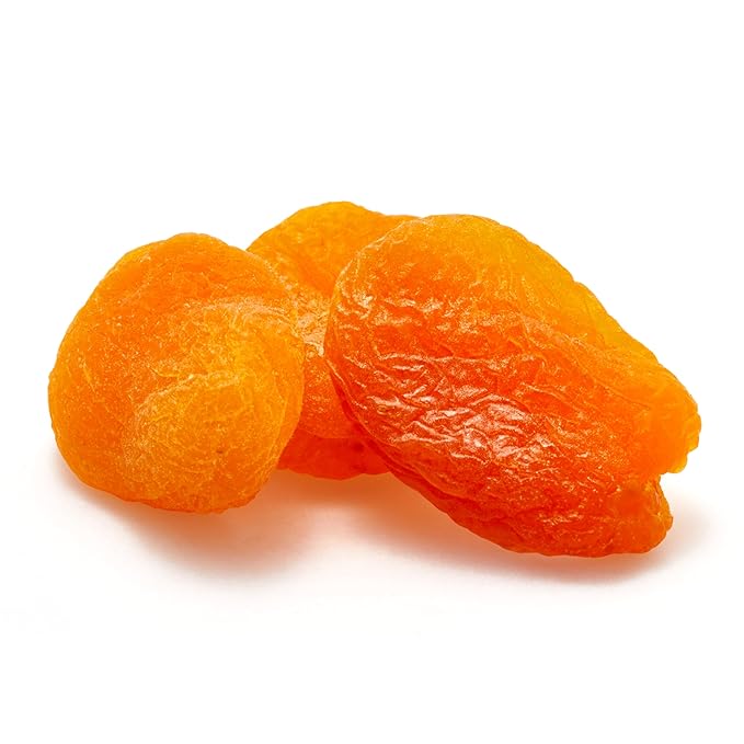 Yupik Sweet &amp Tangy Dried Apricots 2.2 lb (35.3 Oz) Sun-Dried Whole Fruits Naturally Sweet &amp Plump No Added Sugar or Oil Source of Fiber &amp Iron Tender &amp Chewy Snack for Baking Co