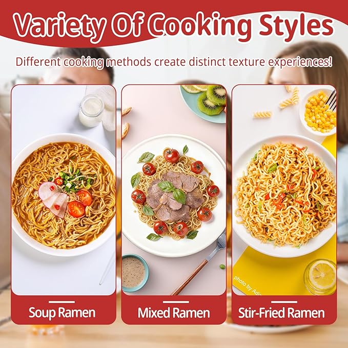 VOLO VERO High Protein (32g) Instant Ramen Noodles “Spicy Beef” Flavor Soup 8 Pack Plant-Based Low Carb Air-Dried Non-Fried Egg-Free Ready to Eat Dairy Free Healthy Meal