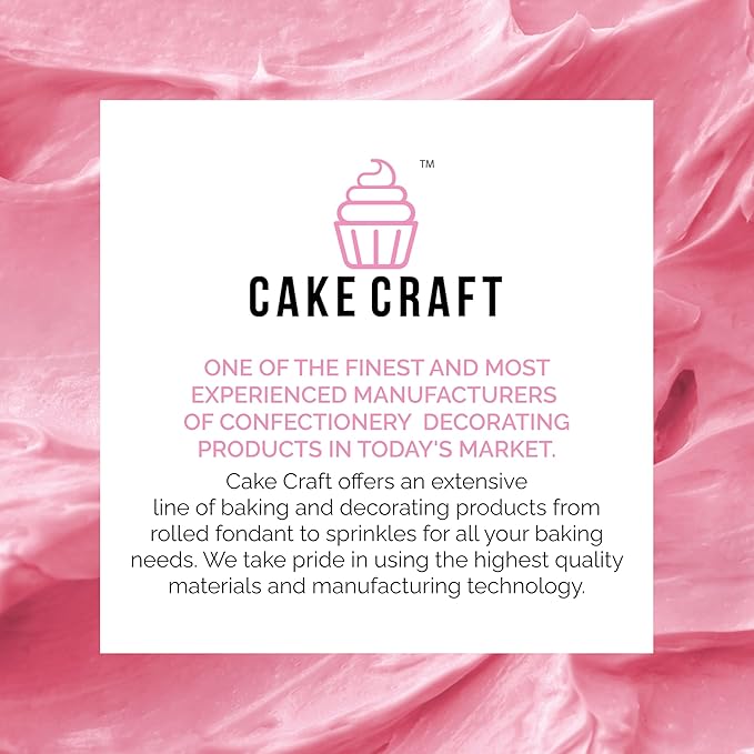 Cake Craft Buttercream Icing – 3.5 lb Tub | Ready-to-Use Frosting for Cakes Cupcakes Cookies &amp More | Super Smooth Texture | No Prep Required | Vanilla Flavor
