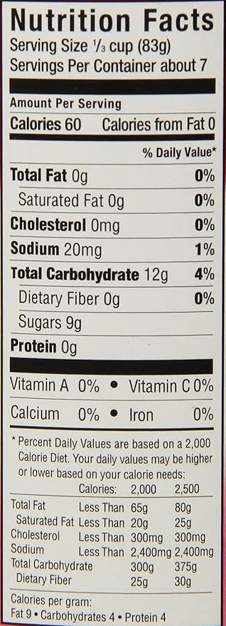 Duncan Hines Comstock Lite Pie Filling &amp Topping Cherry 20 Ounce (Pack of 12)