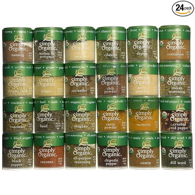 Ultimate Organic Starter Spice Gift Set (24 Spices)