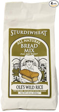 Sturdiwheat Bread Mix Wild Rice 22-Ounce (Pack of 4)