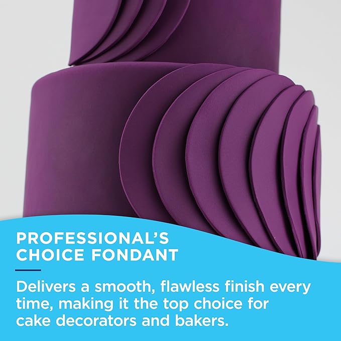 Satin Ice Fondant for Cake Decorating Orange (2 Pound)