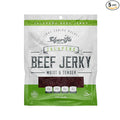 BEEF JERKY ORIGINAL (JALAPENO) (5 Pack) Each Bag 2.85 oz – Great Everyday Halal Jerky Beef Meat Snack 100% Real Zabiha Halal Beef 13g of Protein 70 Calories 0g Trans Fat &amp 2g of Carbohydrates