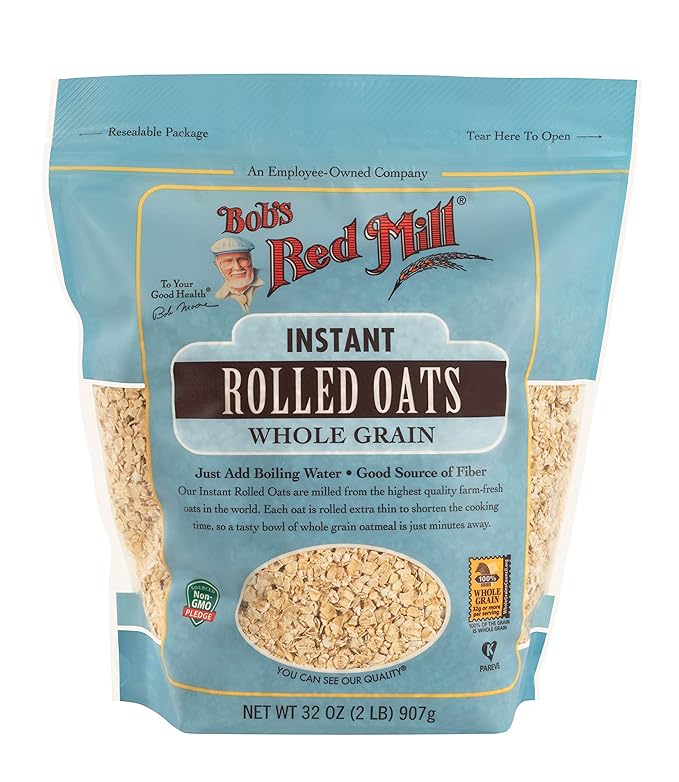 Bob's Red Mill Instant Rolled Oats 32-ounce (Pack of 4)