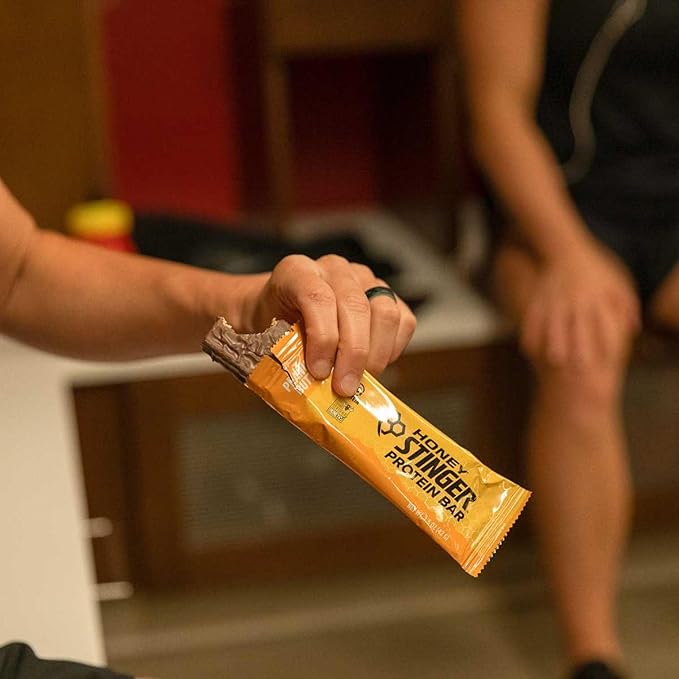 Honey Stinger Protein Bar Peanut Butta Protein Packed Food for Exercise Endurance and Performance Sports Nutrition Snack for Home &amp Gym Post Workout 15 Pack