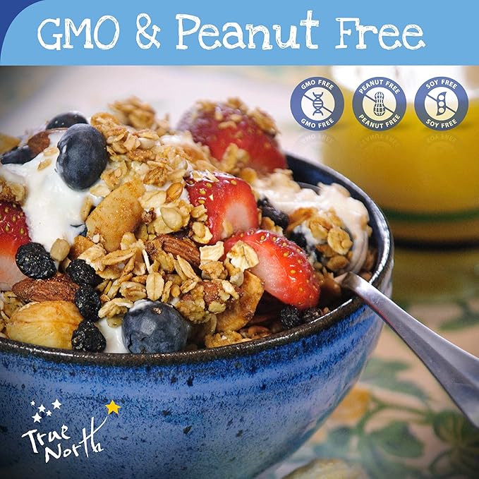 True North Granola – Granola Blues with Dried Blueberries Almonds and Cashews All Natural and Non-GMO Bulk Bag 5 lb.