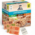 Instant Oatmeal Lower Sugar 3 Flavor Variety Pack 52 Count. Custom Bundled by MOOCHI