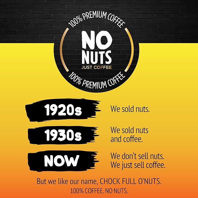Chock Full o'Nuts Variety Pack K-Cup Compatible Pods (48 Count) - Arabica Coffee in Eco-Friendly Keurig-Compatible Single Serve Cups