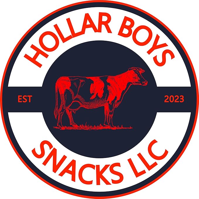 Hollar Boys Snacks Chesapeake Beef Jerky One Pound Resealable Bag Low Carb USA Made