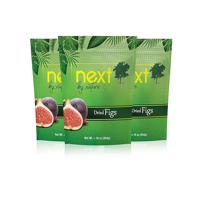Next by Nature Dried Figs 16 Oz 3 Count