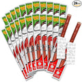 Country Meats Meat Sticks 0 Trans Fat USDA Certified Good Source of Protein Carb Conscious Snack (24 Meat Sticks Pepperoni)