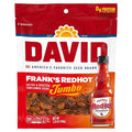 DAVID Jumbo Sunflower Seeds Frank's RedHot Flavor Easter Basket Stuffer for Baseball Players 5.25 oz. (Pack of 12)