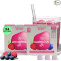 Waterdrop Microlyte Hydration Cubes Berry Flavor Electrolyte Drink Mix with Zinc Magnesium Potassium Calcium &amp 9 Vitamins Zero Sugar Low Calorie Sports Drink with Electrolytes 24 Count