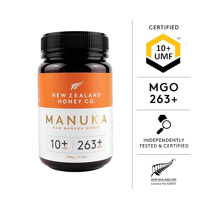 New Zealand Honey Co. Manuka Honey Special Bulk Package UMF 15+ / UMF 10+ 17.6oz (500g)