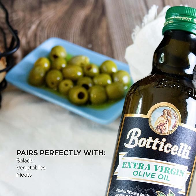 Extra Virgin Olive Oil by Botticelli 16.9oz - Whole30 Approved1-Pack