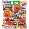 Chocolate Candy Variety Pack in Red Gift Box  Bulk Individually Wrapped Mini Chocolate Candy Variety Pack Ideal  Bulk Chocolate Perfect for Parties Office Treats and Holiday Celebrations (5 Pou