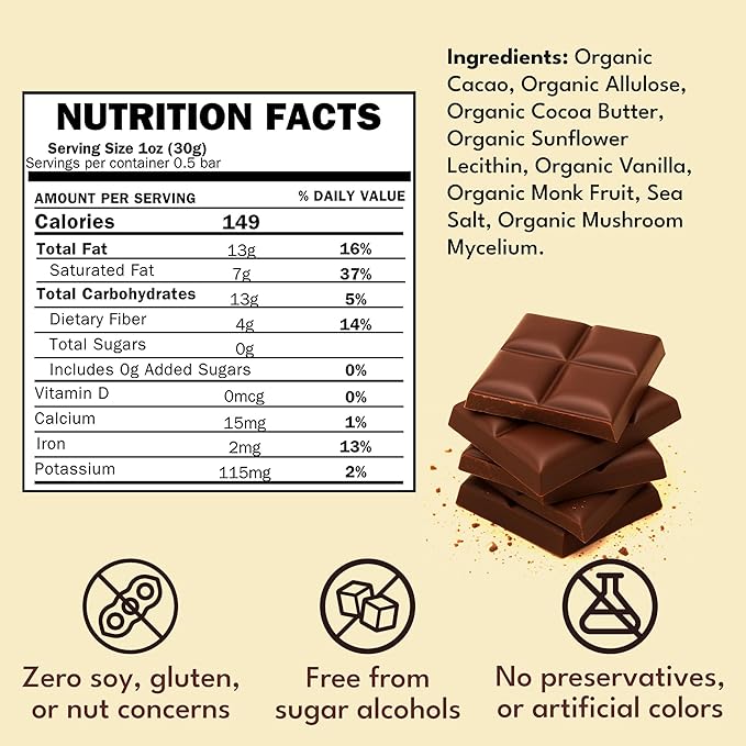 Macalat The Essence Bar Sugar-Free Sweet Dark Chocolate 70% Peruvian Organic Cacao Sweet and Bitter-Free Allulose and Monkfruit Chocolate Bar Keto and Low-Carb Friendly 1.5 oz (5 Bar Case)