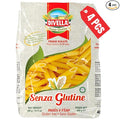 Divella Gluten Free Penne Pasta 16 oz. (Pack of 4) - Authentic Italian Gluten Free Pasta Penne Rigate Made with Maize and Rice Flour Perfect 'Al Dente' Texture for Every Dish