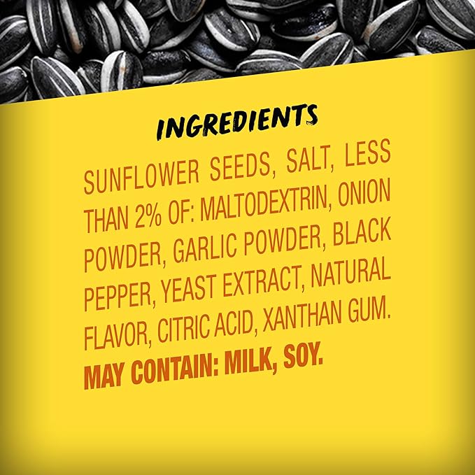 BIGS Sunflower Seeds Cracked Pepper Flavor Easter Basket Stuffer for Sports Fans 5.35 oz. (Pack of 12)