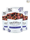 NutHouse! Granola Company - Premium Blueberry Crumble Granola | Certified Gluten-Free Non-GMO Kosher | Vegan Soy-Free | 11.5 oz. Bag (3-Pack)