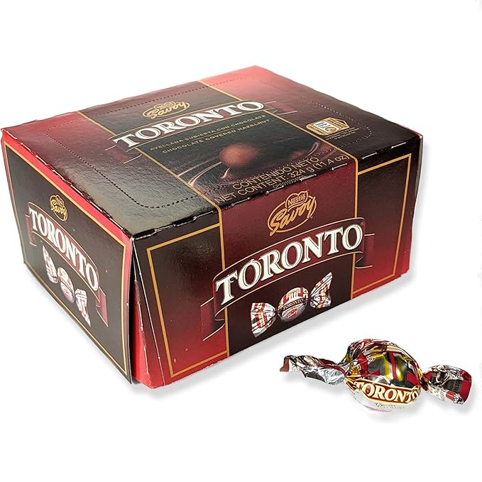 Nestle Savoy Toronto Chocolate Covered Hazelnut Savoy 36 Unit NET Wt 324g