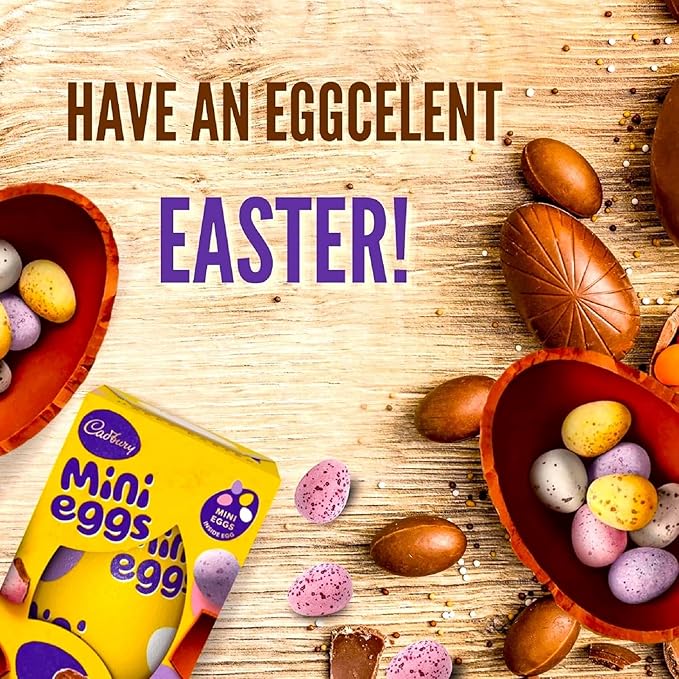 Mini Easter Chocolate Egg | 96g each | Pack of 6 | Imported From Uk | Size : 582g ( 20.52 Ounce )
