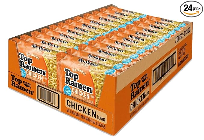 Nissin Top Ramen Chicken 24 pk.