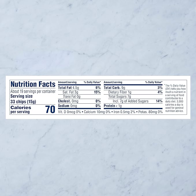 GHIRARDELLI Non-Dairy Dark Chocolate Chips for Baking Premium Baking Chips 10 OZ Bag (6 bags) (Pack of 6)