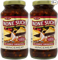 None Such Mincemeat Classic Original with Apples and Raisins Gourmet All Natural No High Fructose Corn Syrup 27 Ounce (Pack of 2)