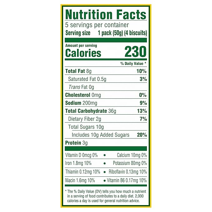 belVita Breakfast Bars Biscuits Golden Oat 30 Total Packs 6 Boxes (4 Biscuits Per Pack)