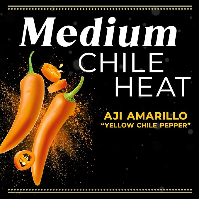 McCormick Seasoning Aji Amarillo 2025 Flavor of the Year Made for Chefs Blend of Tropical &amp Smoky Notes with Medium Chile Heat For Seafood Fish Veggies Poultry Sauces Salsa and More 24