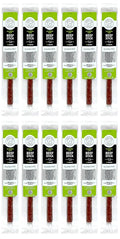 Good Fod Foods Jalapeno Lime Meat Sticks – Low FODMAP Snacks for a Healthy Gut Zero Sugar Jerky Sticks Keto Friendly Gluten-Free Beef Sticks 1 Ounce (12 Pack)