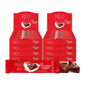 RED Delight®™ Milk Chocolate 12 Count Box of Grab N Go Travel Size Bars (0.92 Ounces Each) (8 Boxes - Total of 96 Bars)