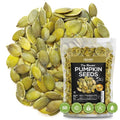 Oven Toasted Pumpkin Seeds with Sea Salt (Papitas) 48 oz (3 lb) Batch Tested Gluten &amp Peanut Free | No Oils | No PPO | Non GMO | Vegan and Keto Friendly | Premium Quality
