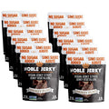 Noble Jerky - Keto Vegan Vegetarian Tender Plant Based Snack Smokey Strips Full Case 12 Bags (70 grams each)