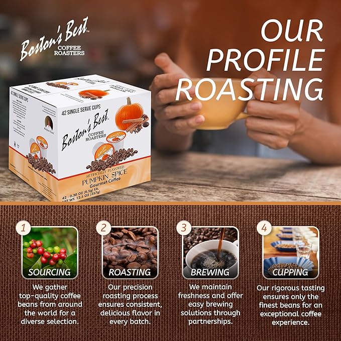 Boston's Best Single Serve Coffee Pumpkin Spice12.6 oz 42 Count