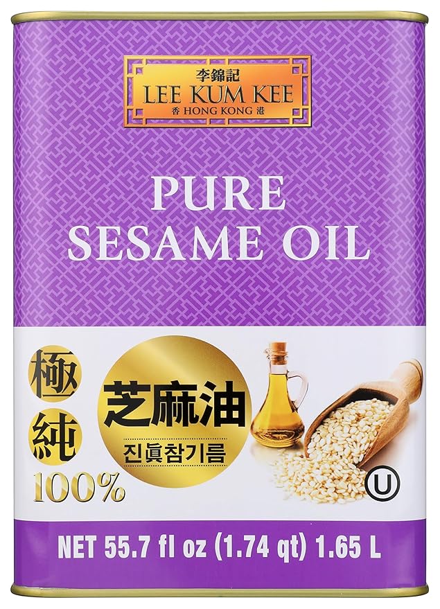 Pure Sesame Oil | 55.7 fl oz | 1.65 L