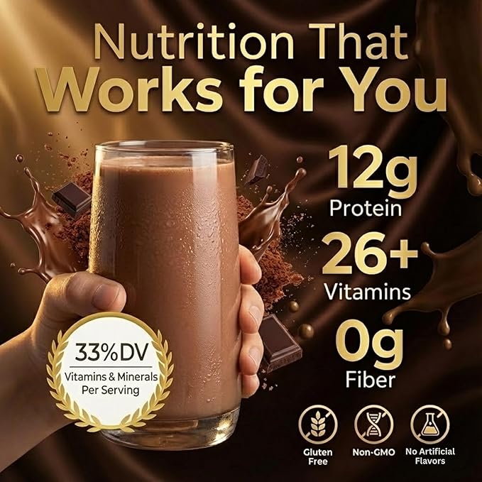 HMR 120 Chocolate Shake &amp 120 Vanilla Shake Meal Replacement Powder Twin Pack 12g Protein 120 Cal 2 Canisters of 12 Servings Each (Van/Choc)