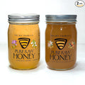 Selby Family Honey - Crystallized Raw Clover and Orange Blossom Variety Pack