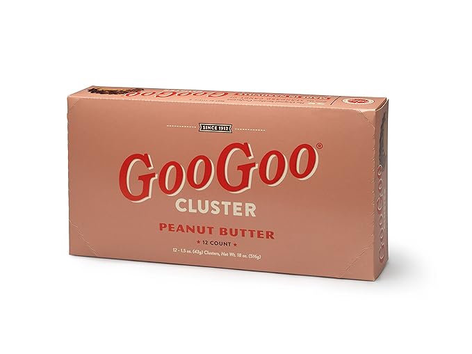 Goo Goo Clusters Peanut Butter Candy Bar - 12 Count Case