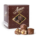 Asher's Chocolates Sugar Free Milk Chocolate Cashew Clusters Diabetic Friendly Giftable Box Design Small Batches of Kosher Chocolate Family Owned Since 1892 (Sugar Free 8oz)